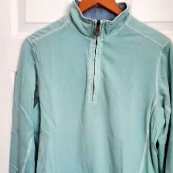 Tommy Bahama quarter zip sweater - Picture 2 of 7